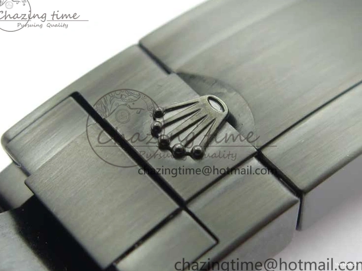 1:1 V6F Blaken Best 904L Date Submariner PVD Edition A2824 0322